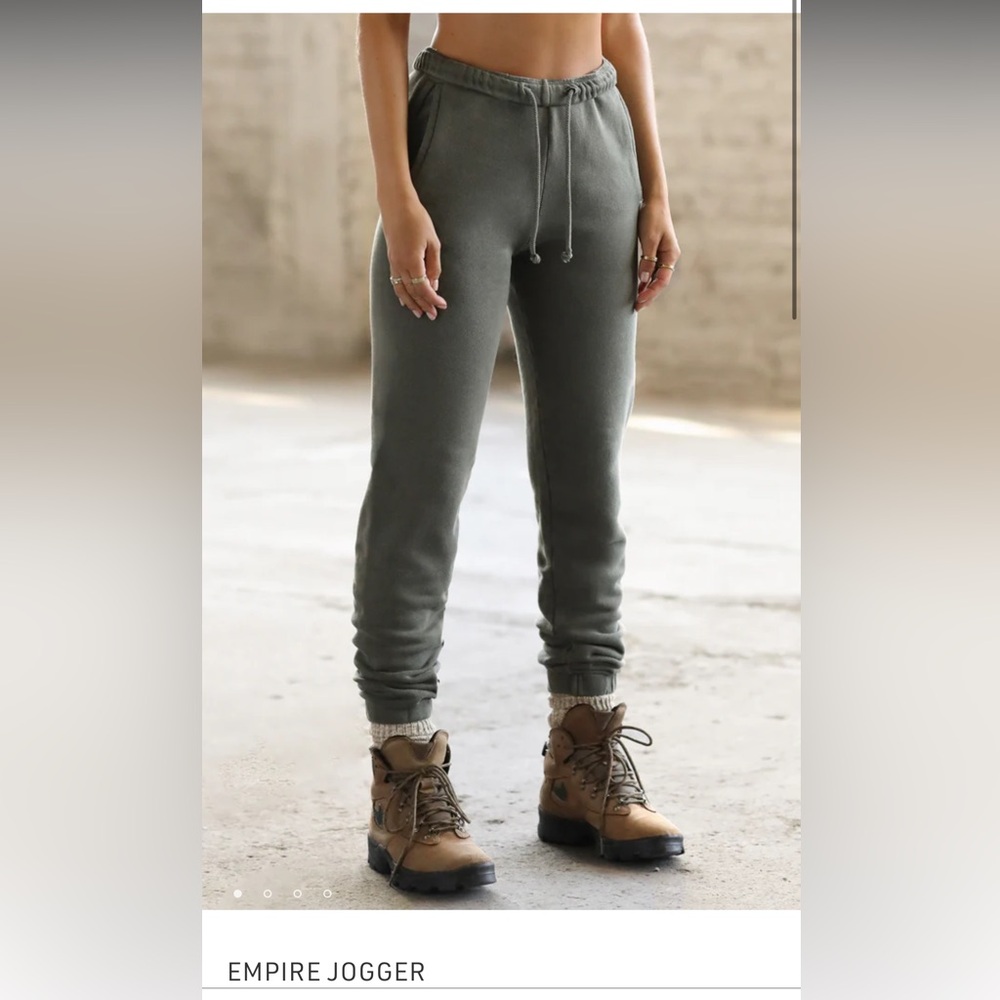 Joah Brown Charcoal Fleece Joggers